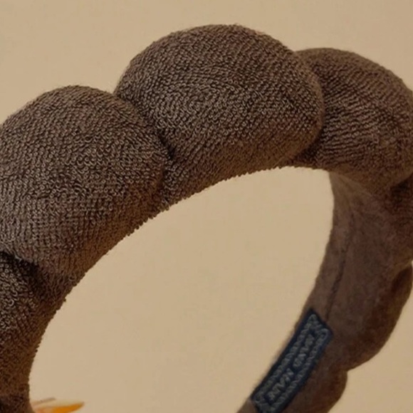 3pcs Women's Thick Fuzzy headbands light blue/ brown combo 3 pack NTW - Picture 11 of 16